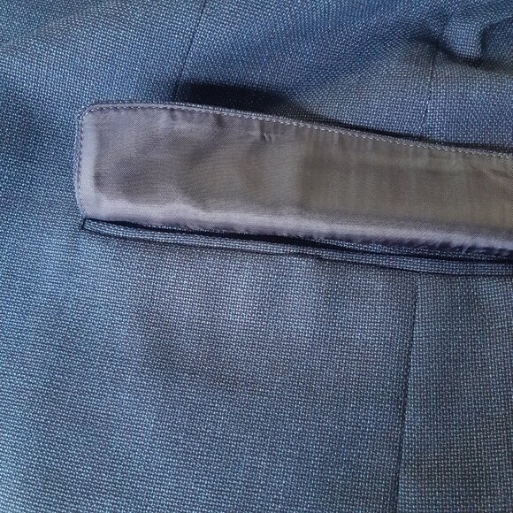 BONOBOS Lanificio comero Flexa 42R Unstructured Mid Tone Blue Men's Sport Jacket - Picture 11 of 15